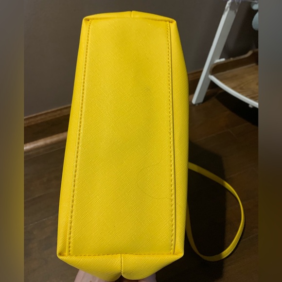 Marc Tetro Yellow Dachshund Bags Set with crystal bag charm EUC - Picture 5 of 6